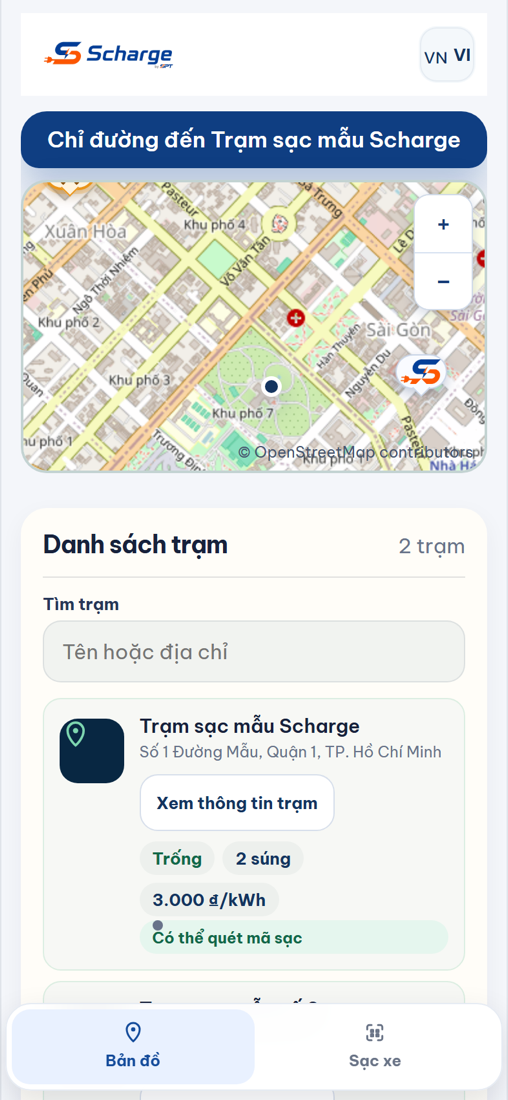 Bản đồ, vị trí của bạn và nút chỉ đường